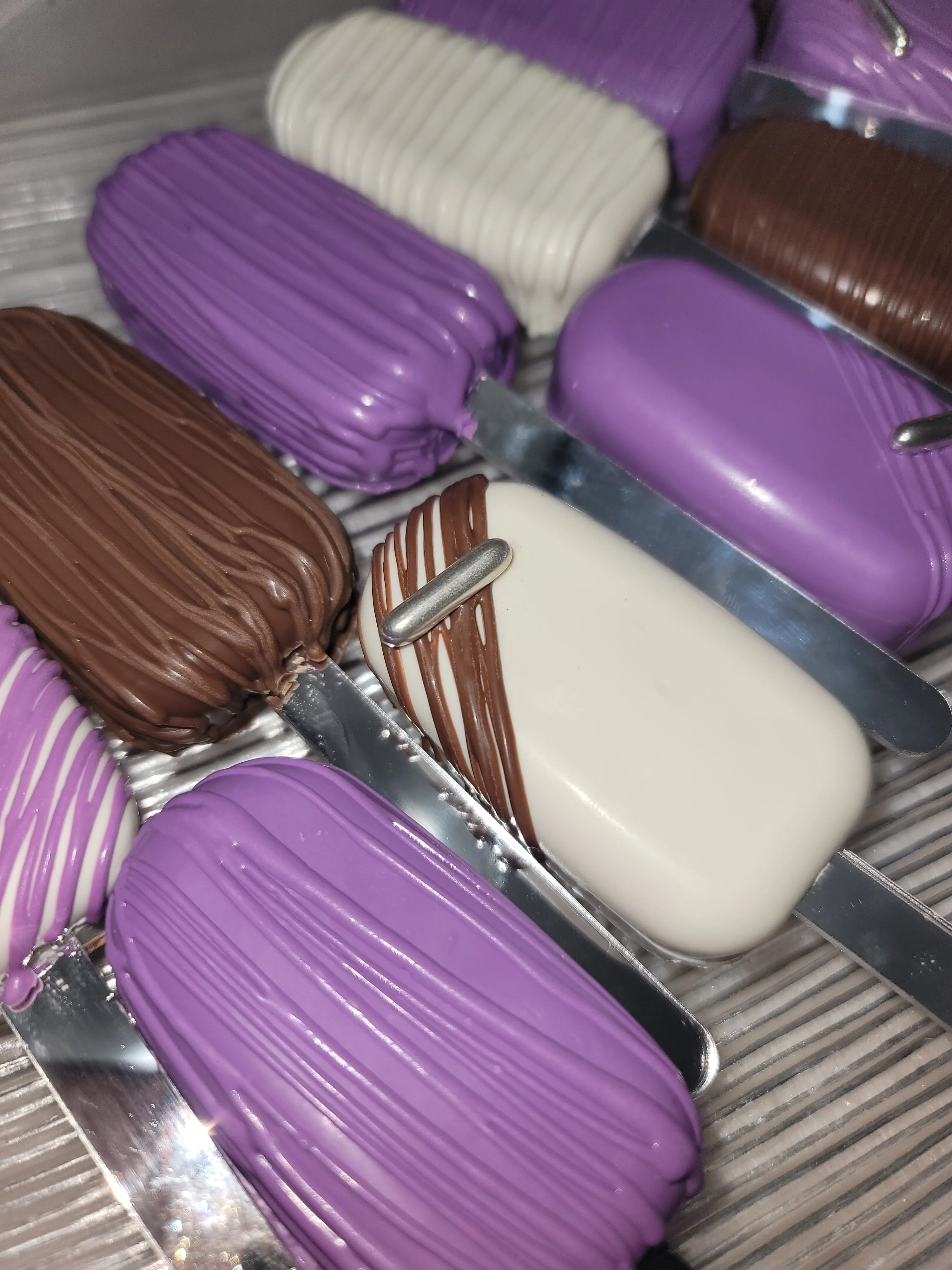 Rice Krispie Treats - Chocolate Covered/Dipped Popsicles