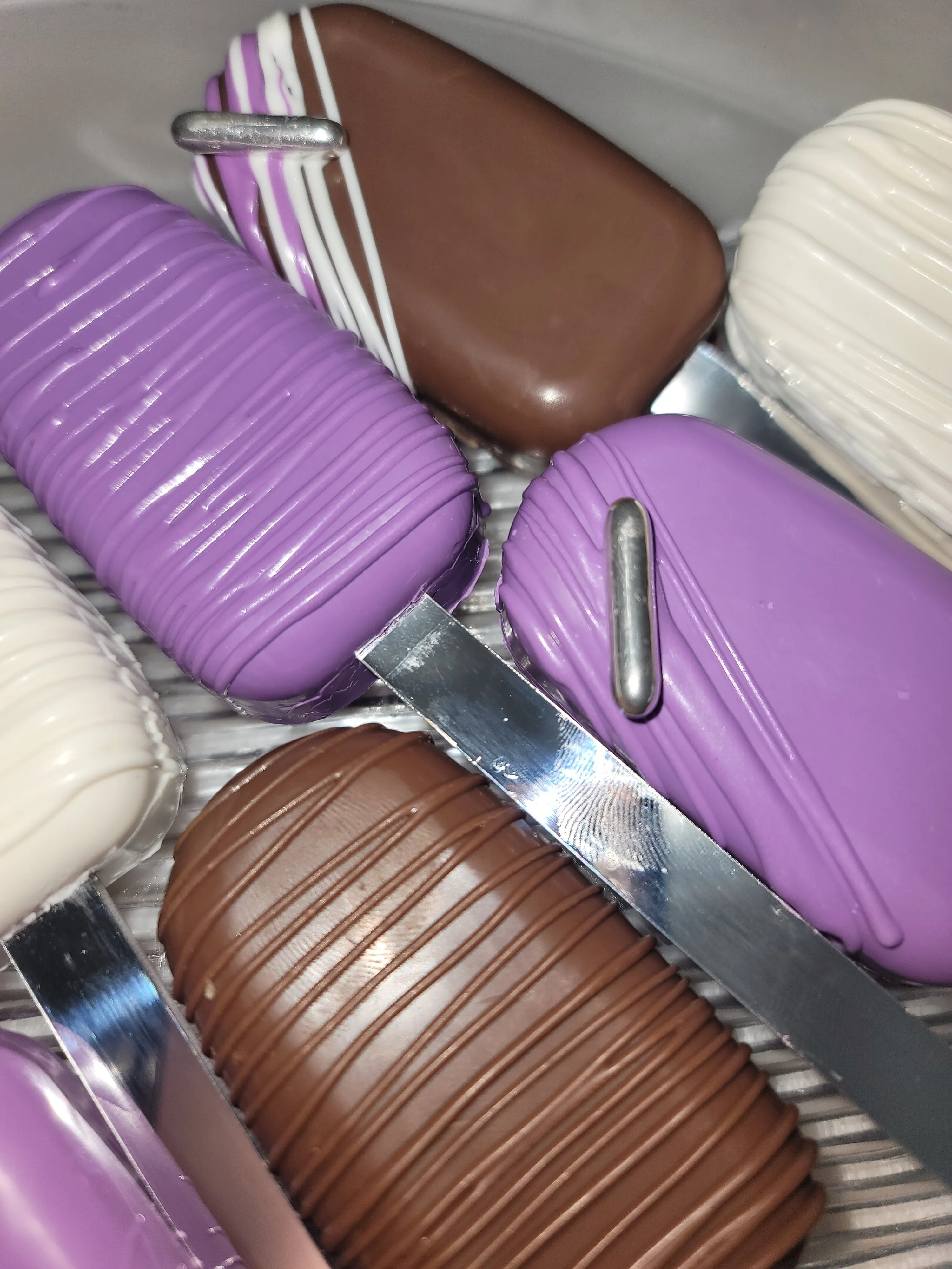 Rice Krispie Treats - Chocolate Covered/Dipped Popsicles