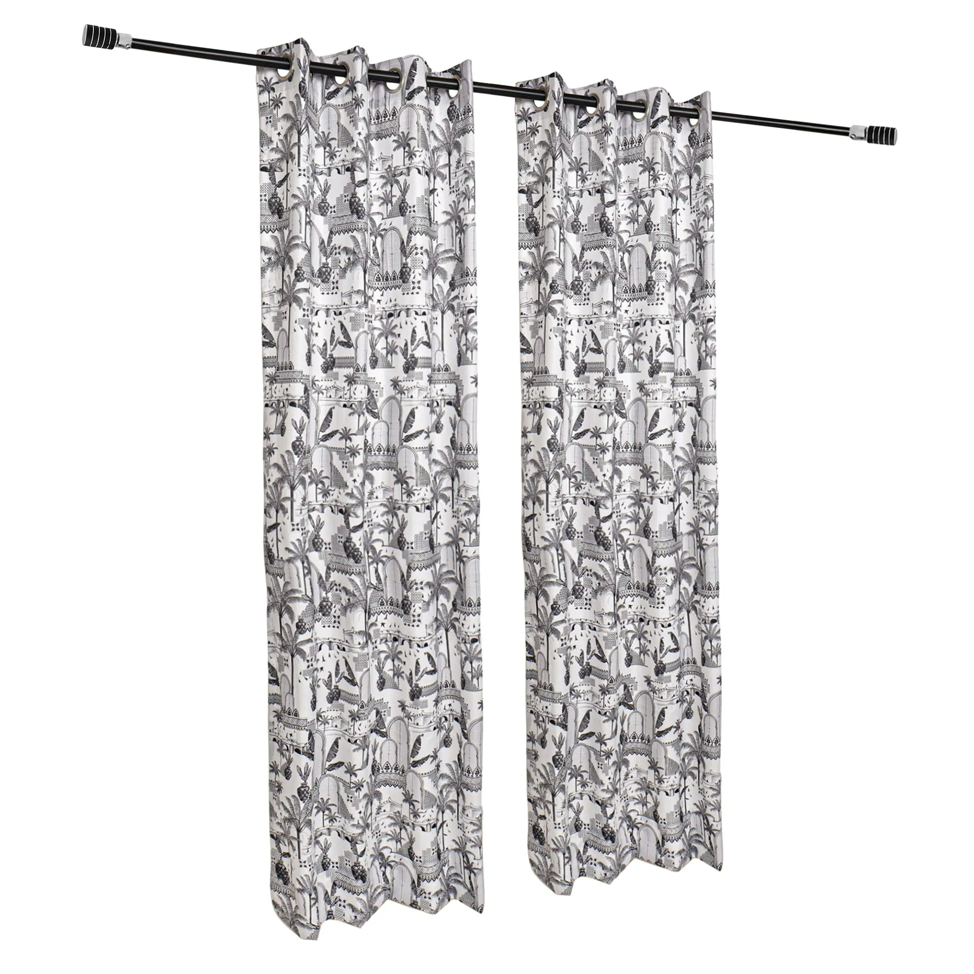 Ritual Ethnic Decor | Cotton Curtains (Set of 2)