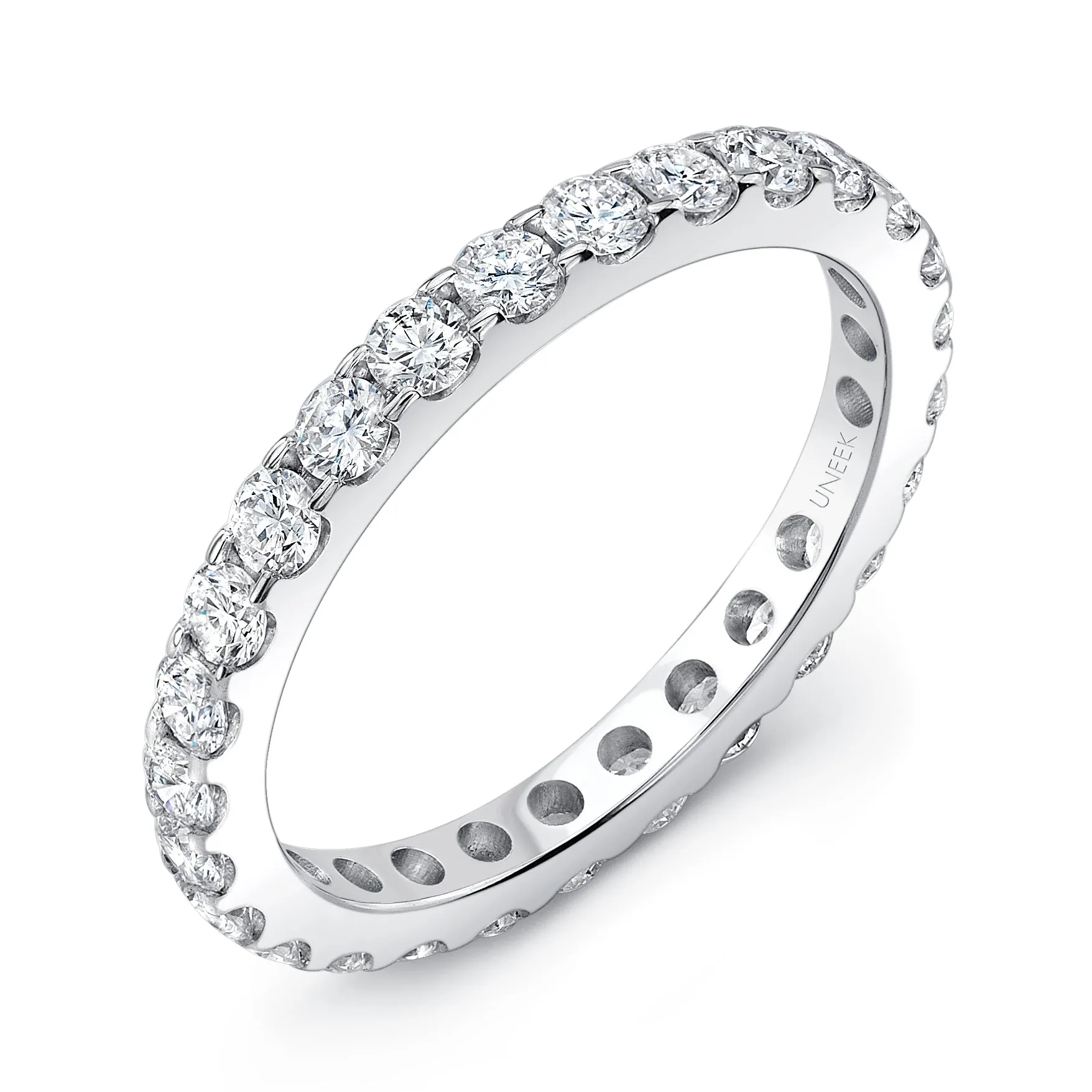 Round Diamond Eternity Band 1.04 Carats in 14K White Gold