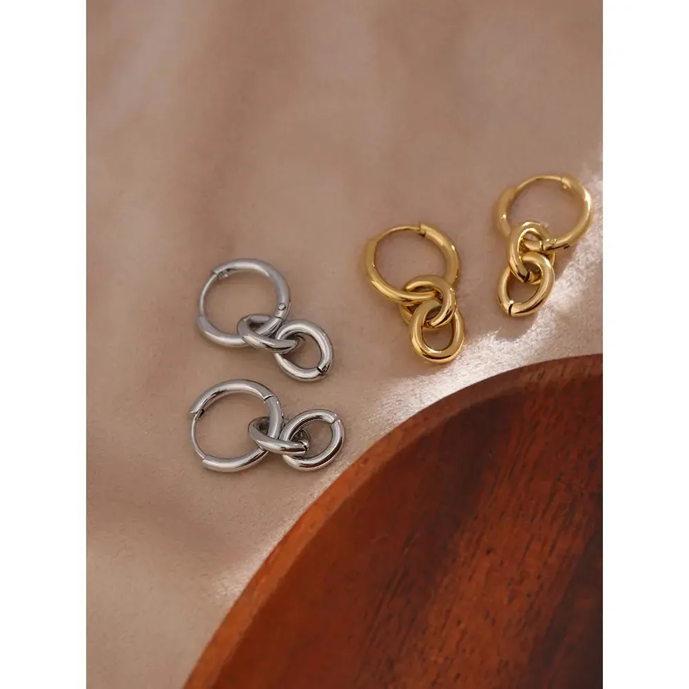 Round Earrings Minimalist