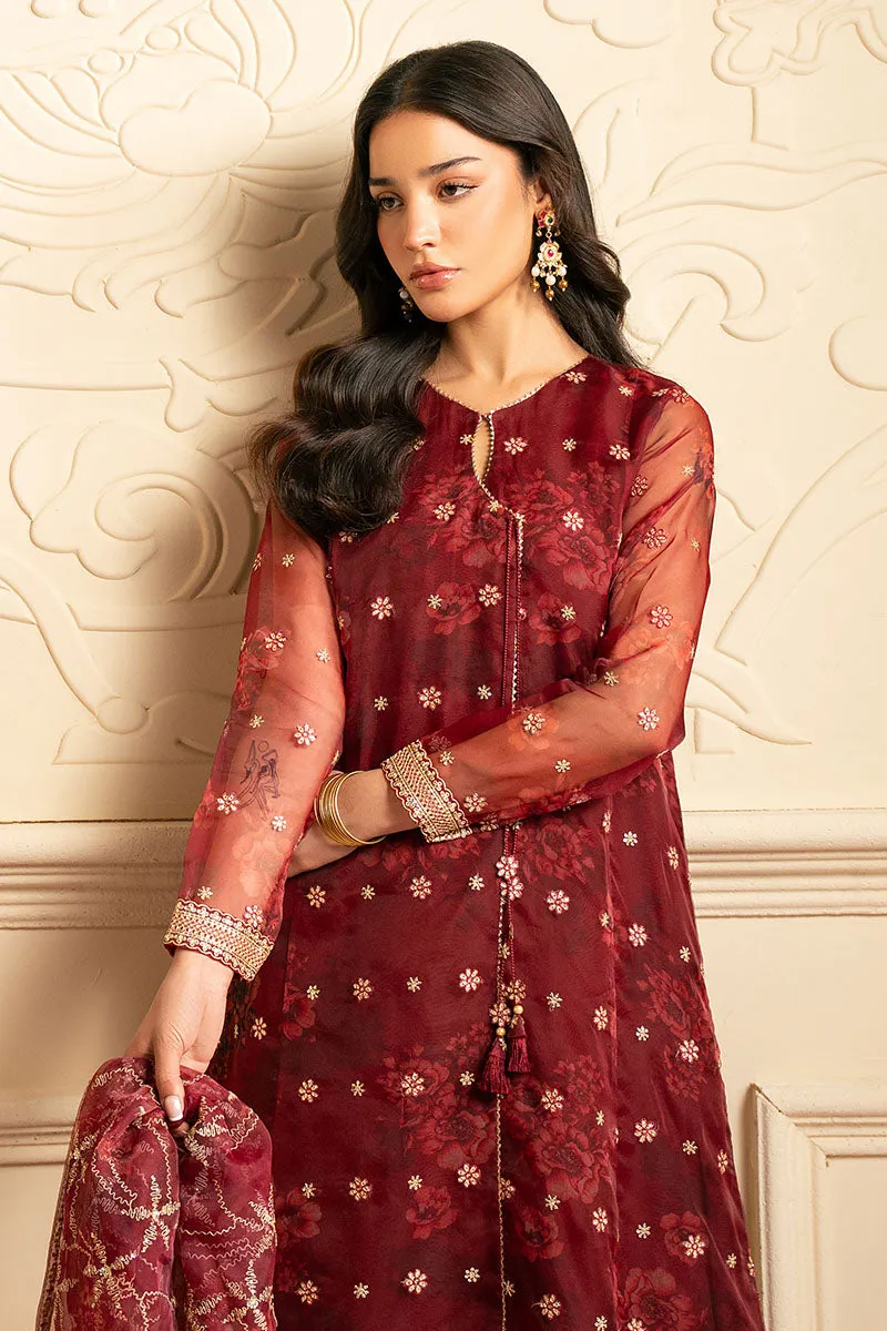 RUBY RUSH-2PC (SHIRT & DUPATTA)