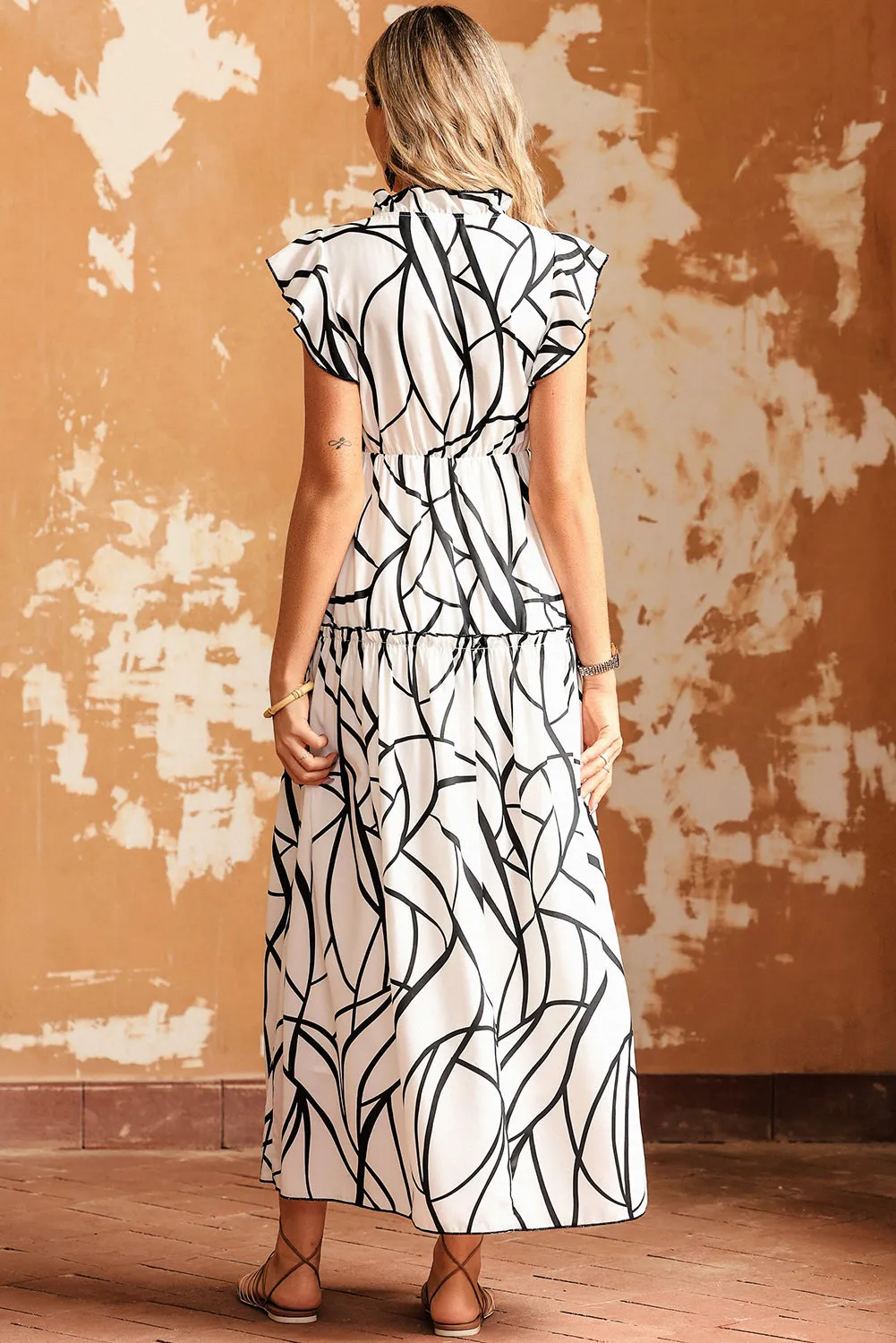 Ruffle Maxi Dress