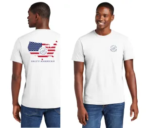 Salty American Salty Britches® T-Shirt - White