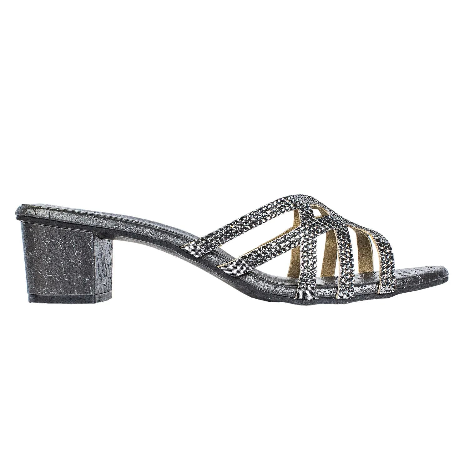 Samah Heels S94H - Full Grey
