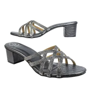 Samah Heels S94H - Full Grey