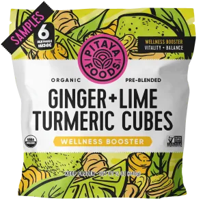 SAMPLE - Organic Ginger Lime Turmeric Bite-Sized Pieces