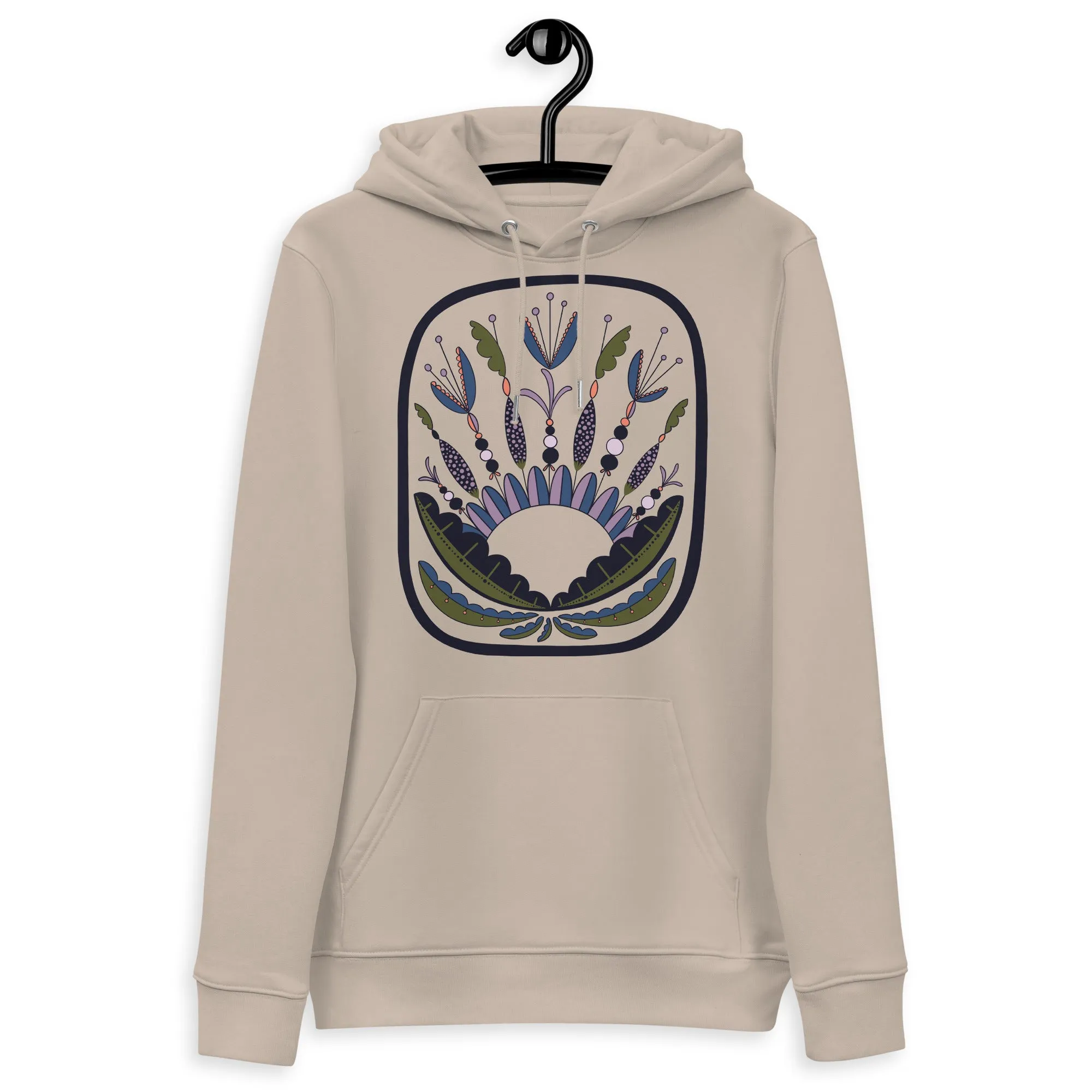 Scandinavian Folkart - Unisex Eco Hoodie