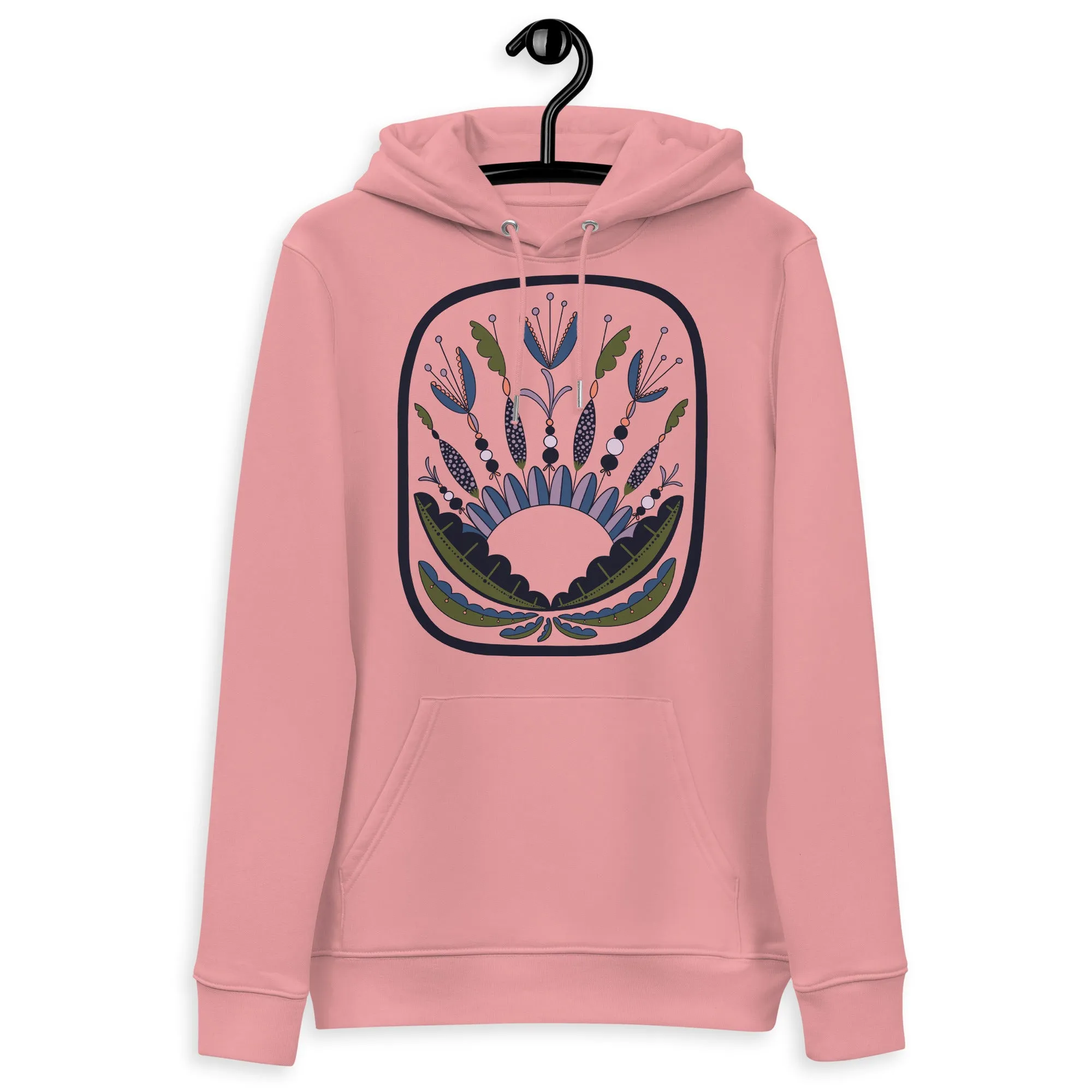 Scandinavian Folkart - Unisex Eco Hoodie