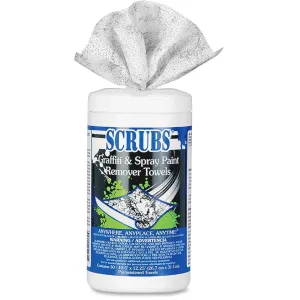 SCRUBS Graffiti/Spray Paint Remover Towels