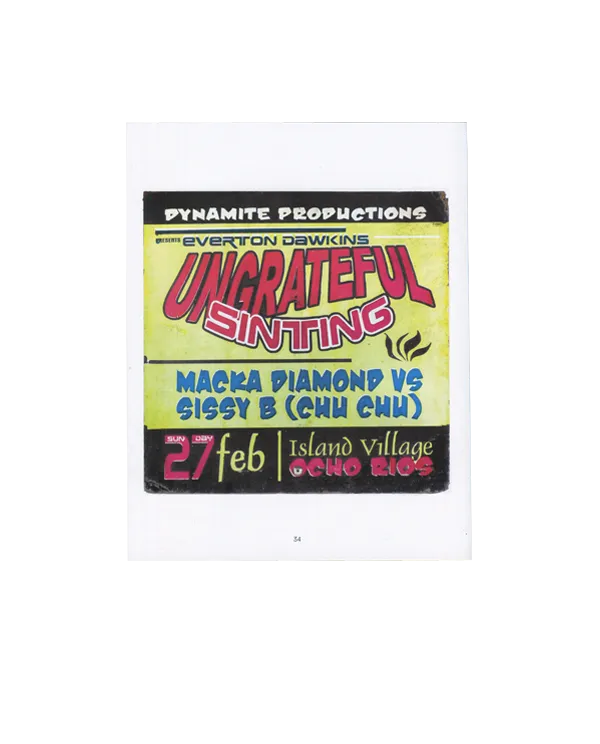 Serious Things A Go Happen : Three Decades of Jamaican Dancehall Signs