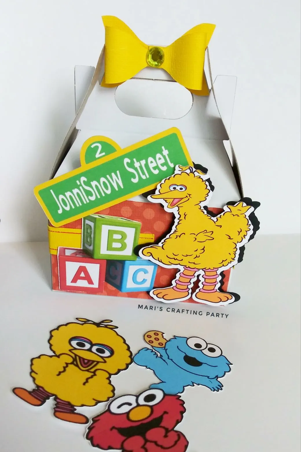 Sesame Street Themed Party Boxes / 10 pcs.