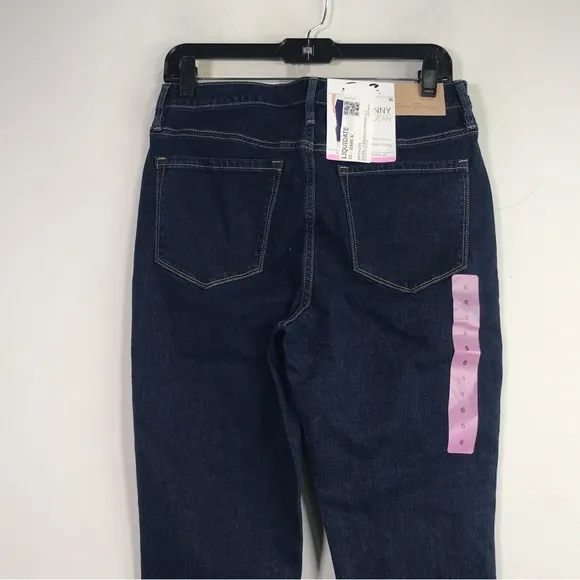 Seven7 High Rise Skinny Jean, Women's Size 6 - Argon Blue