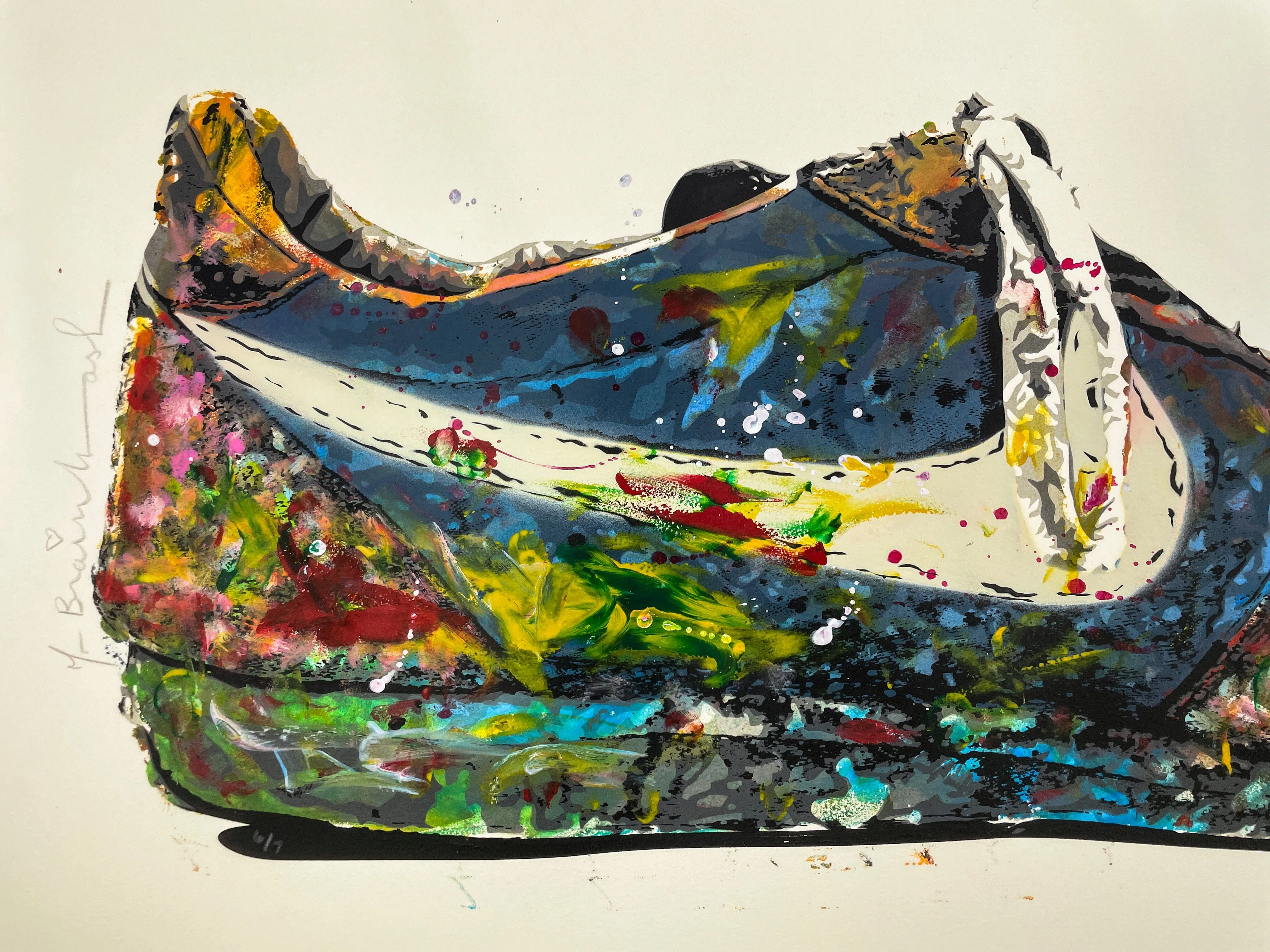 Shoe - Off-White Version (Hand-finished) (Creased)