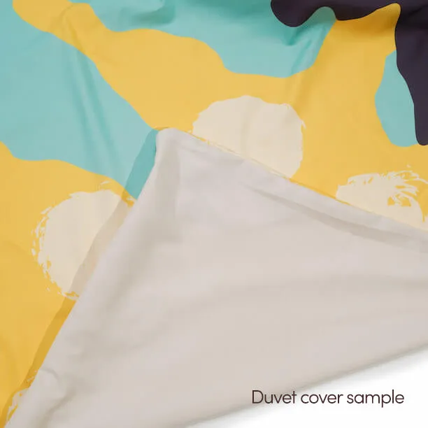 Silent Era, Black Duvet Cover