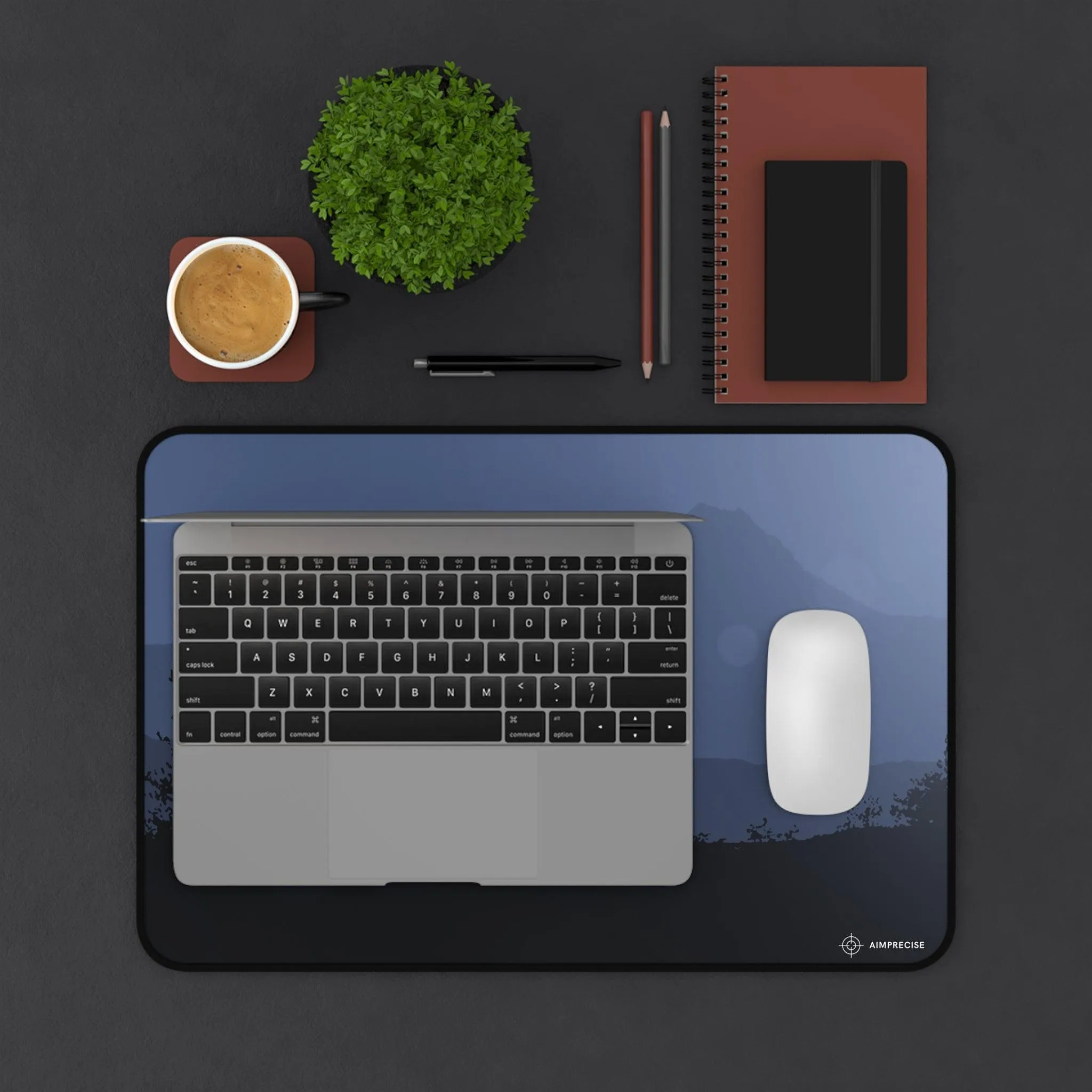 Silhouette Night Mousepad – Minimalist and Sleek