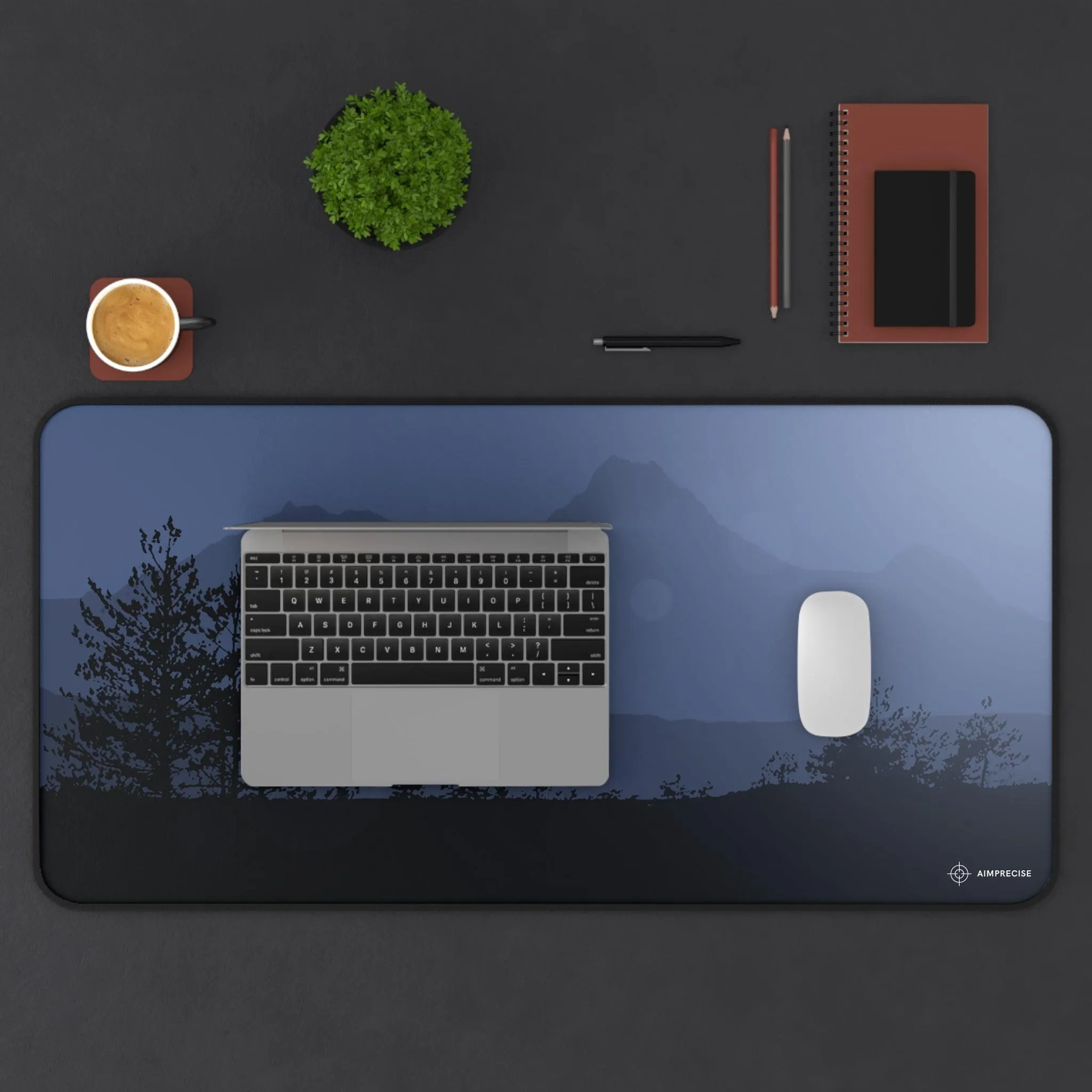 Silhouette Night Mousepad – Minimalist and Sleek