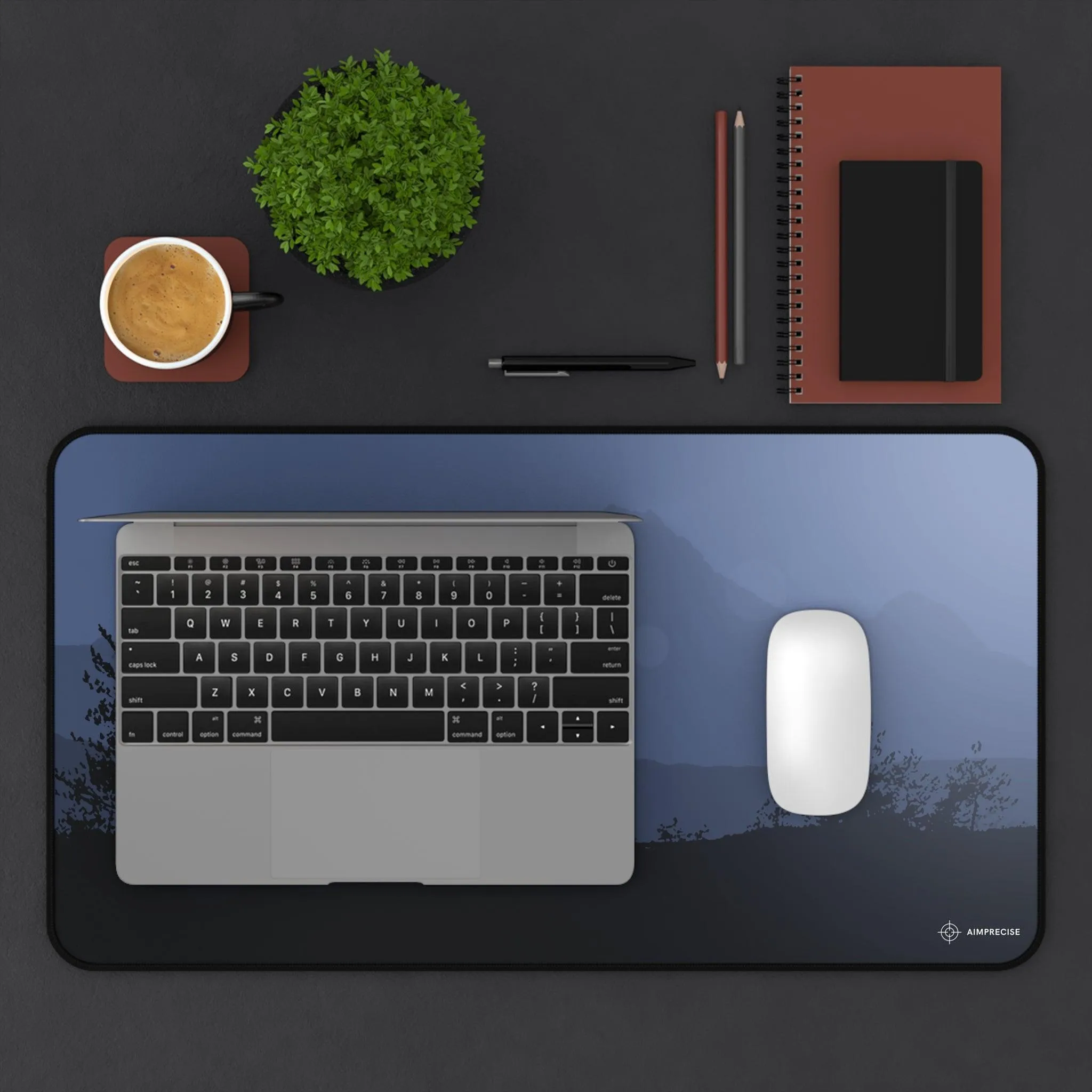 Silhouette Night Mousepad – Minimalist and Sleek