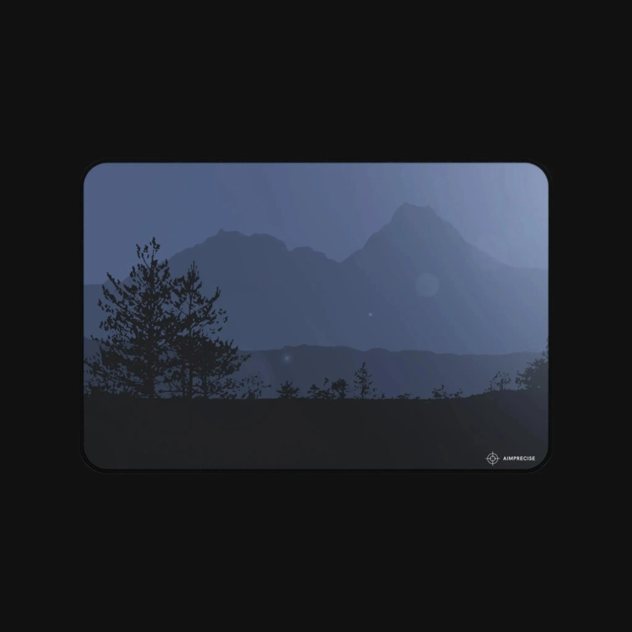 Silhouette Night Mousepad – Minimalist and Sleek