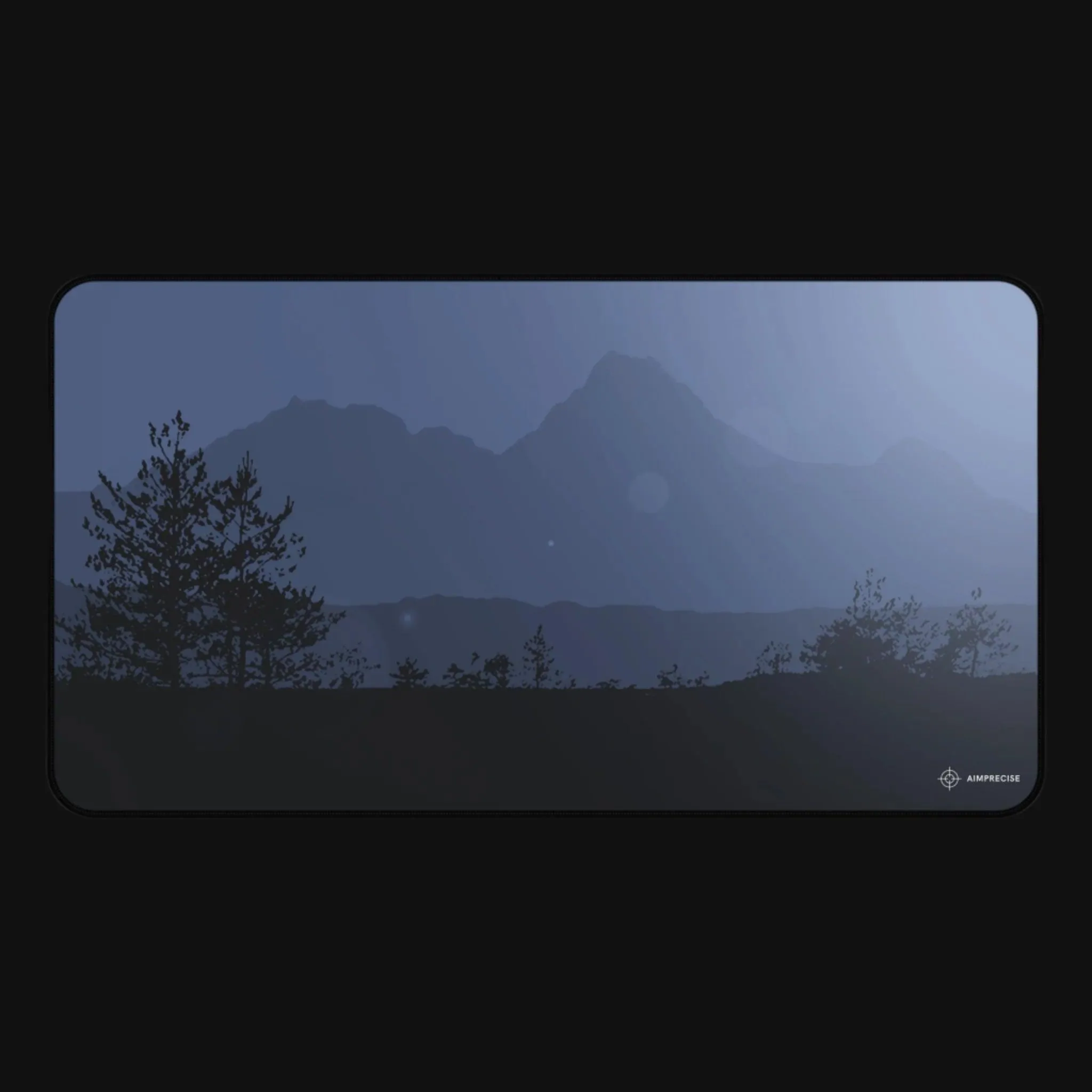 Silhouette Night Mousepad – Minimalist and Sleek