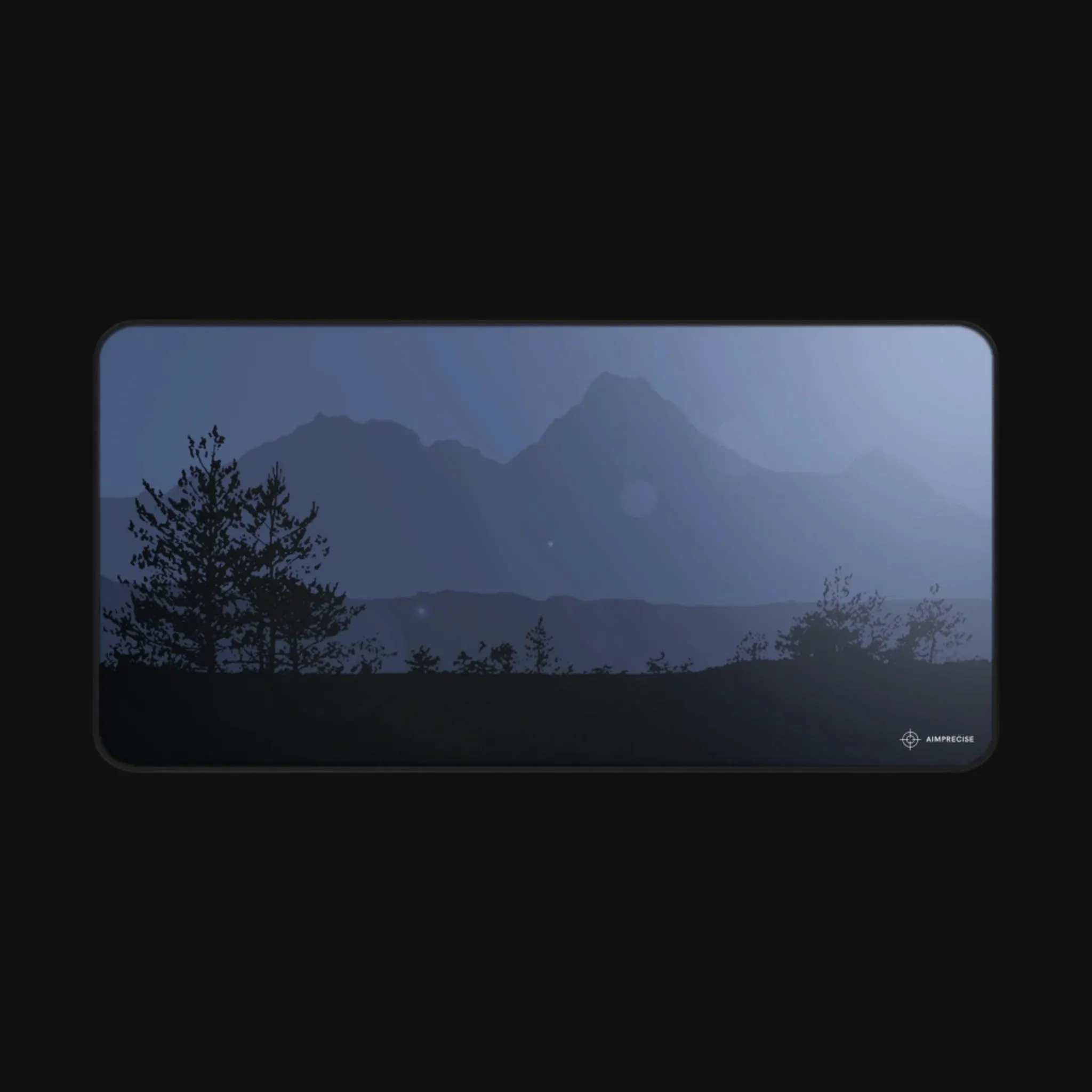 Silhouette Night Mousepad – Minimalist and Sleek