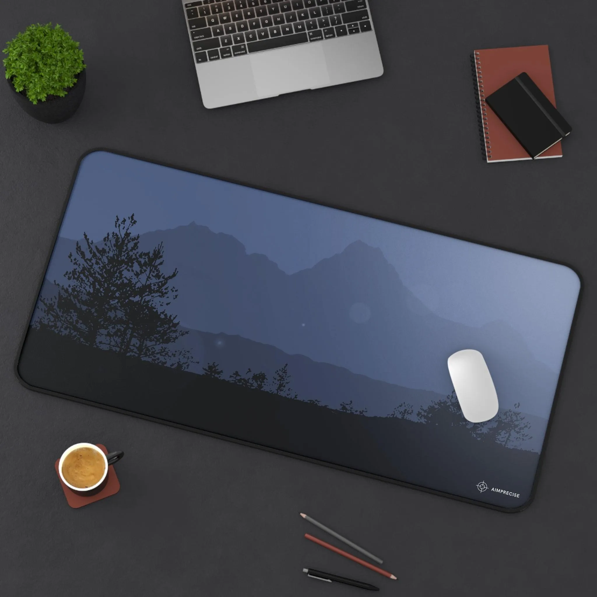 Silhouette Night Mousepad – Minimalist and Sleek