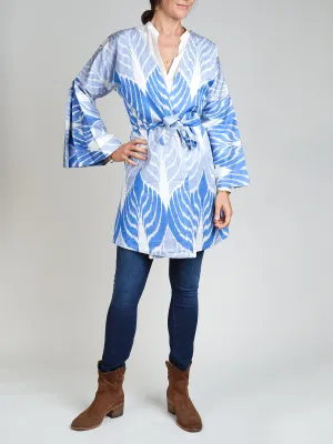 Silk Ikat Chapan Coat