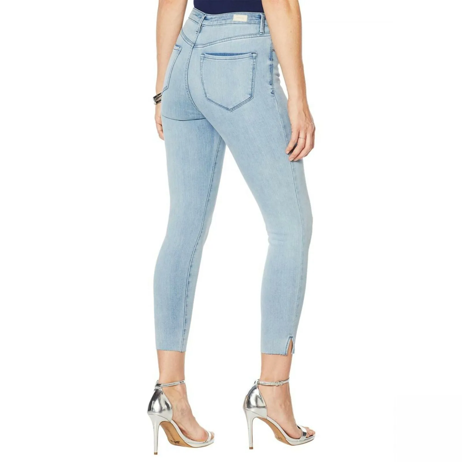 Skinnygirl Women's High Rise Skinny Ankle Jeans Genesee 32