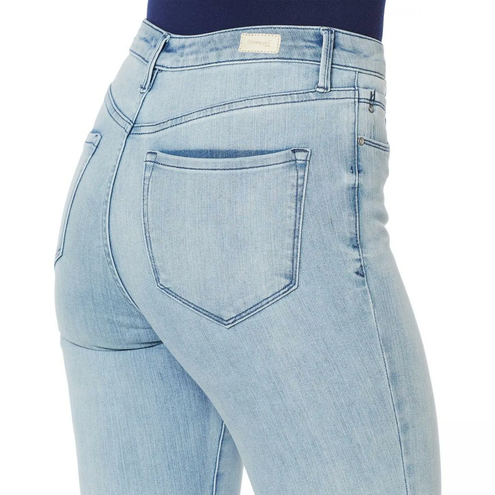 Skinnygirl Women's High Rise Skinny Ankle Jeans Genesee 32