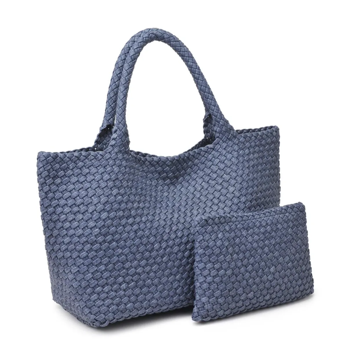 Sky's The Limit - Large Tote - Dark Denim