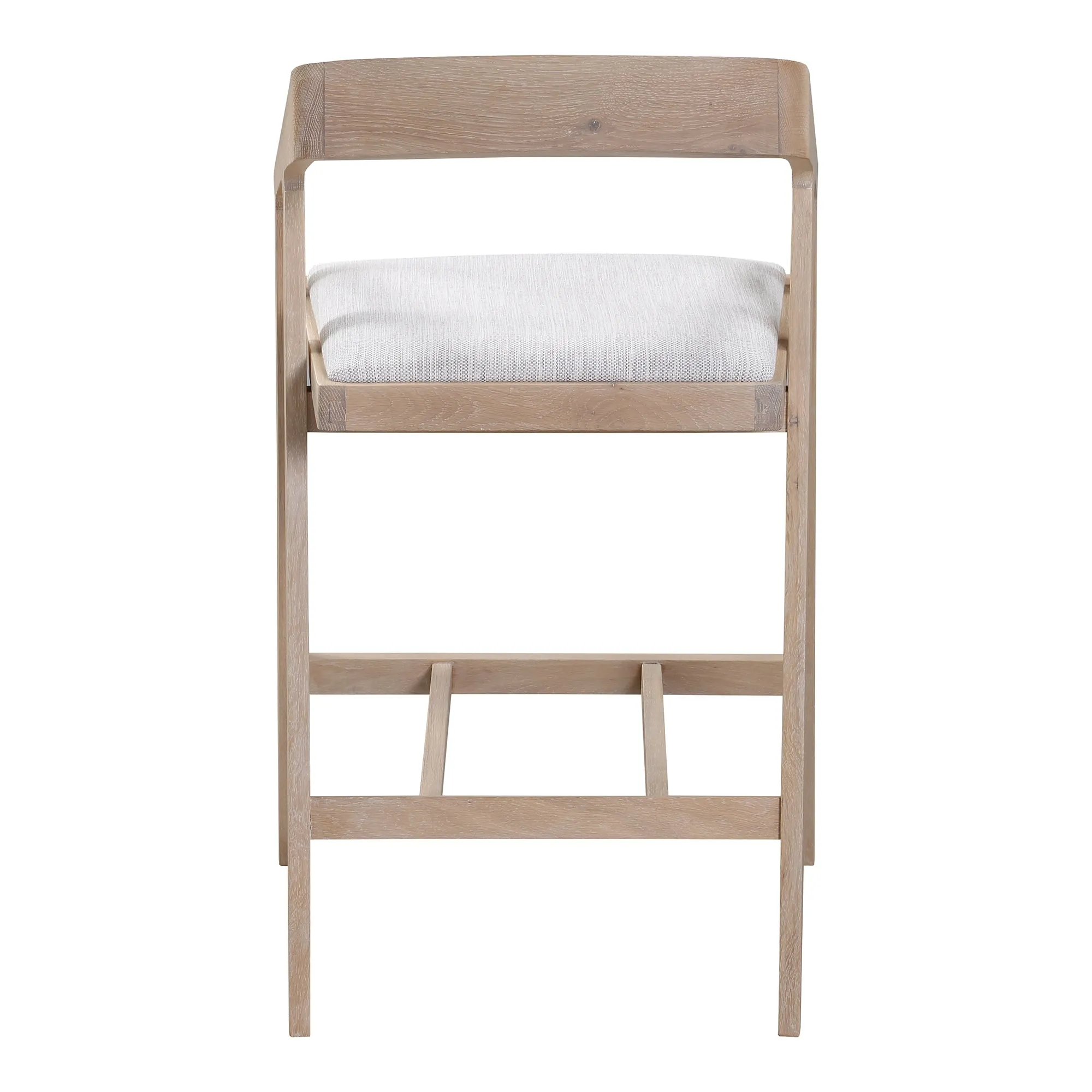 Sleek Mid-Century Counter Stool - Modern Comfort in a Minimalist Design