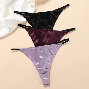 Sleek Satin Whisper Thong
