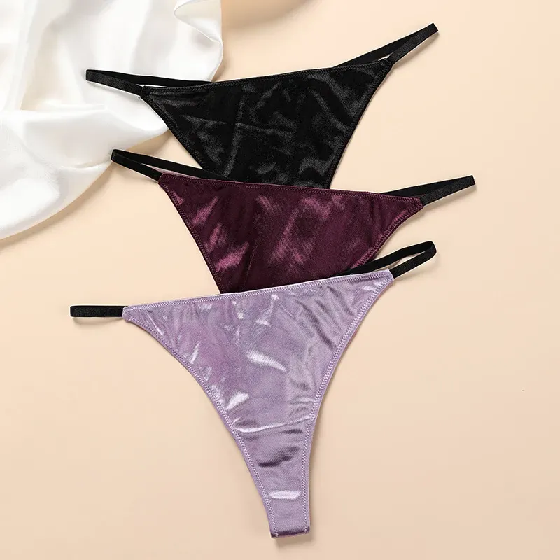 Sleek Satin Whisper Thong
