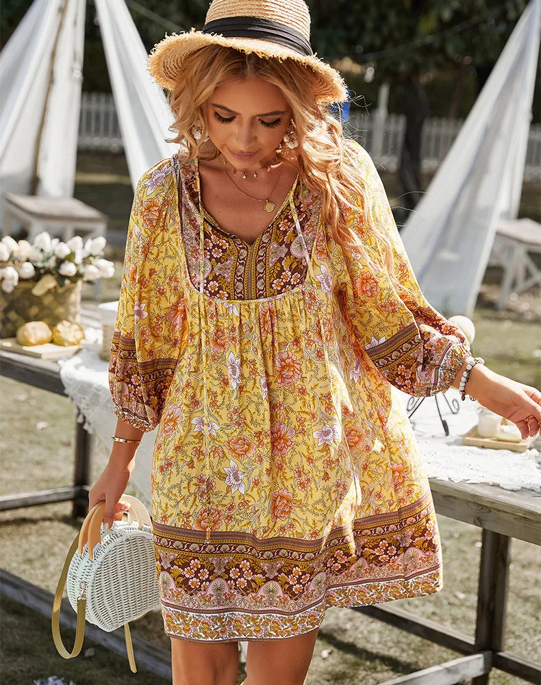 Sloane | Bohemian Tunic Dress