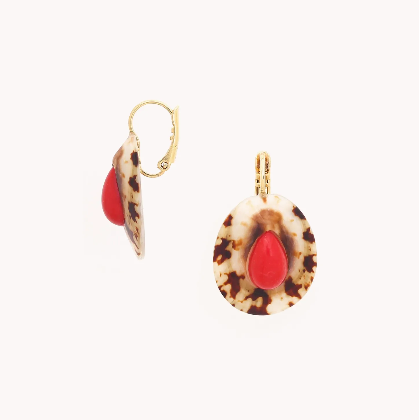SMALL FRENCH HOOK EARRINGS
