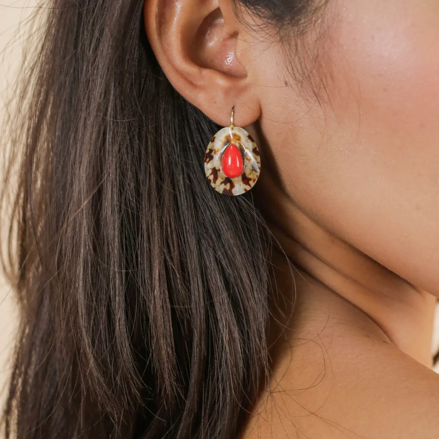 SMALL FRENCH HOOK EARRINGS