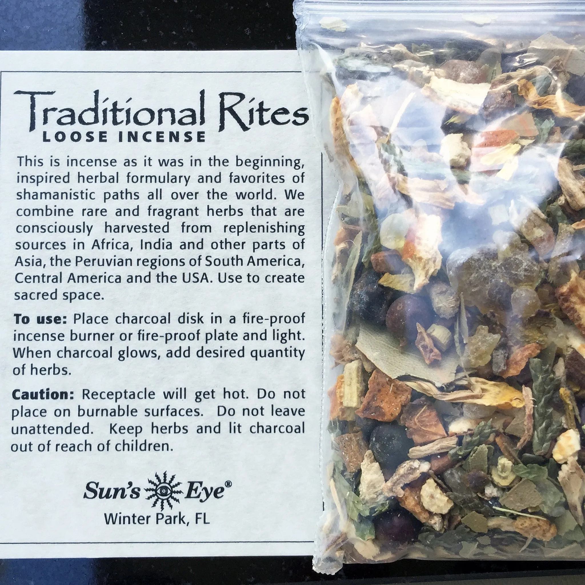 Solar Gate Traditional Rites Loose Incense Kit