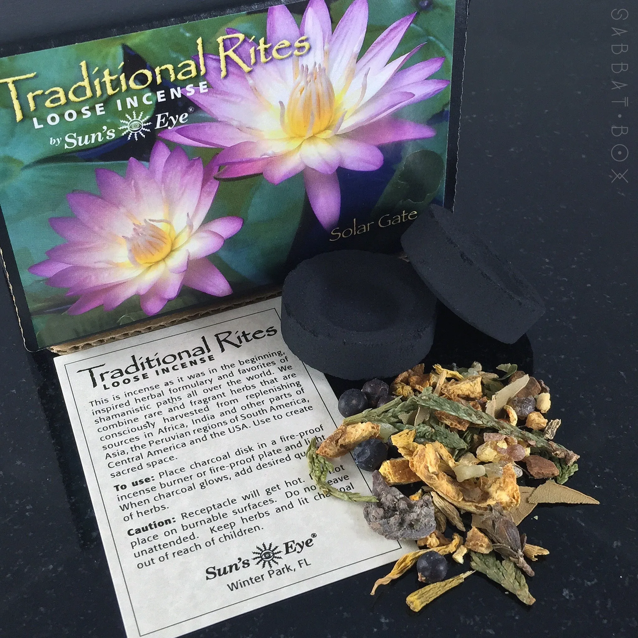 Solar Gate Traditional Rites Loose Incense Kit