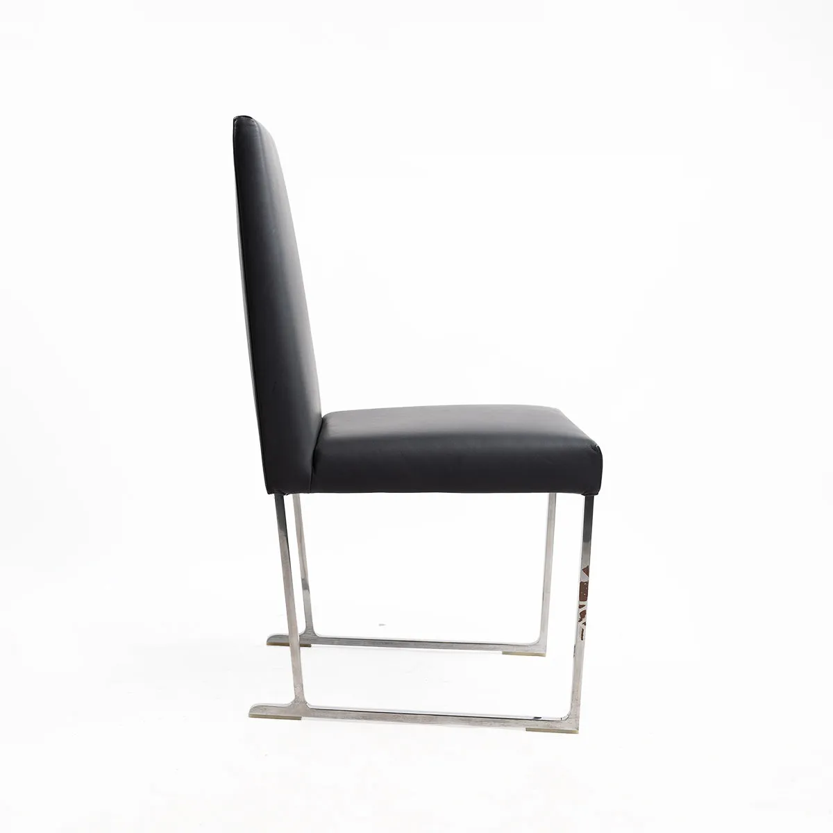 Solo Chair Charcoal Grey Leather