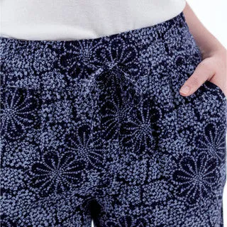 Sorrento Print Wide Leg Ankle Pant - L235282YT