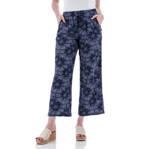 Sorrento Print Wide Leg Ankle Pant - L235282YT