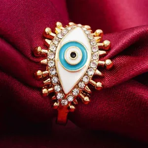Spiky Evil Eye Ring