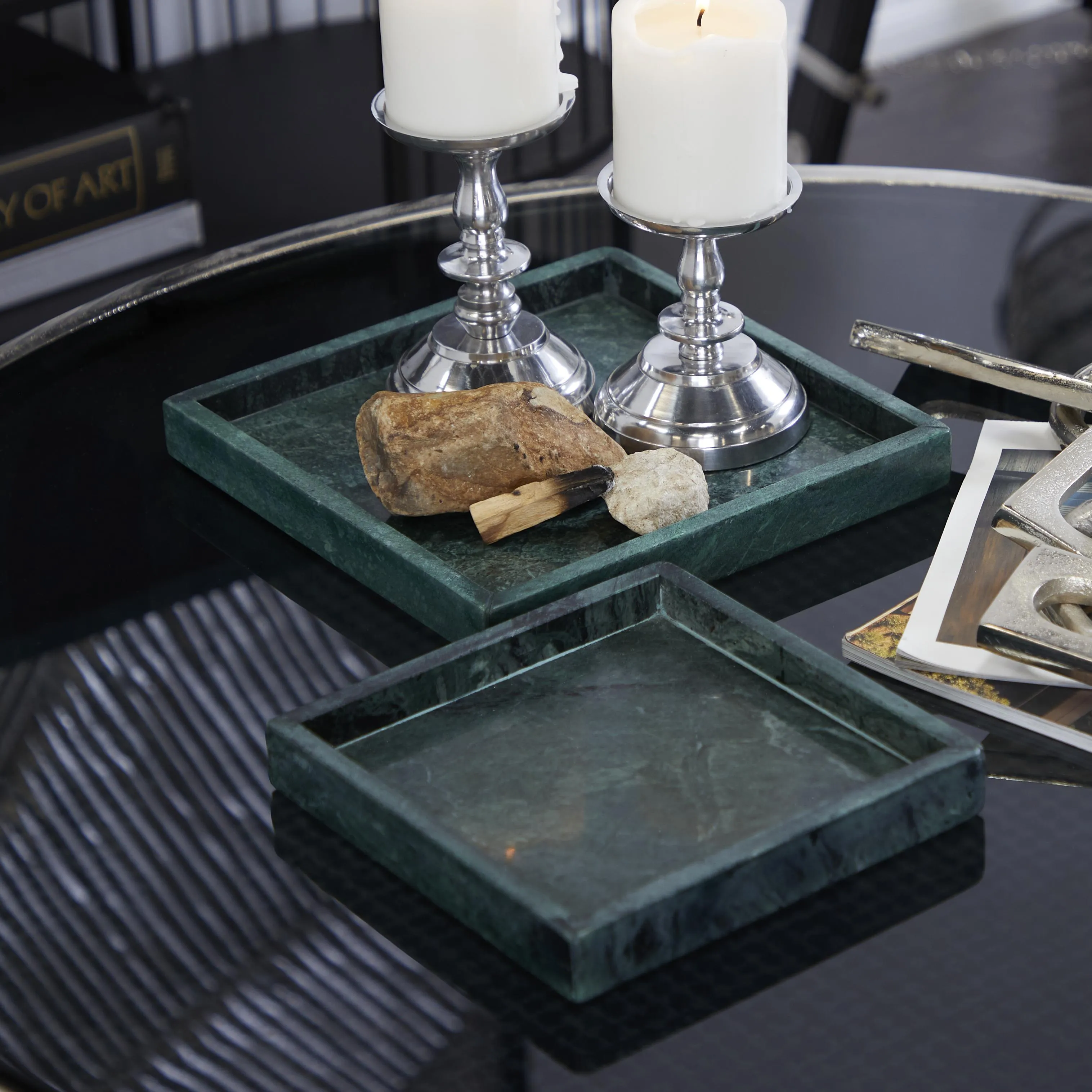 SQUARE MARBLE TRAYS