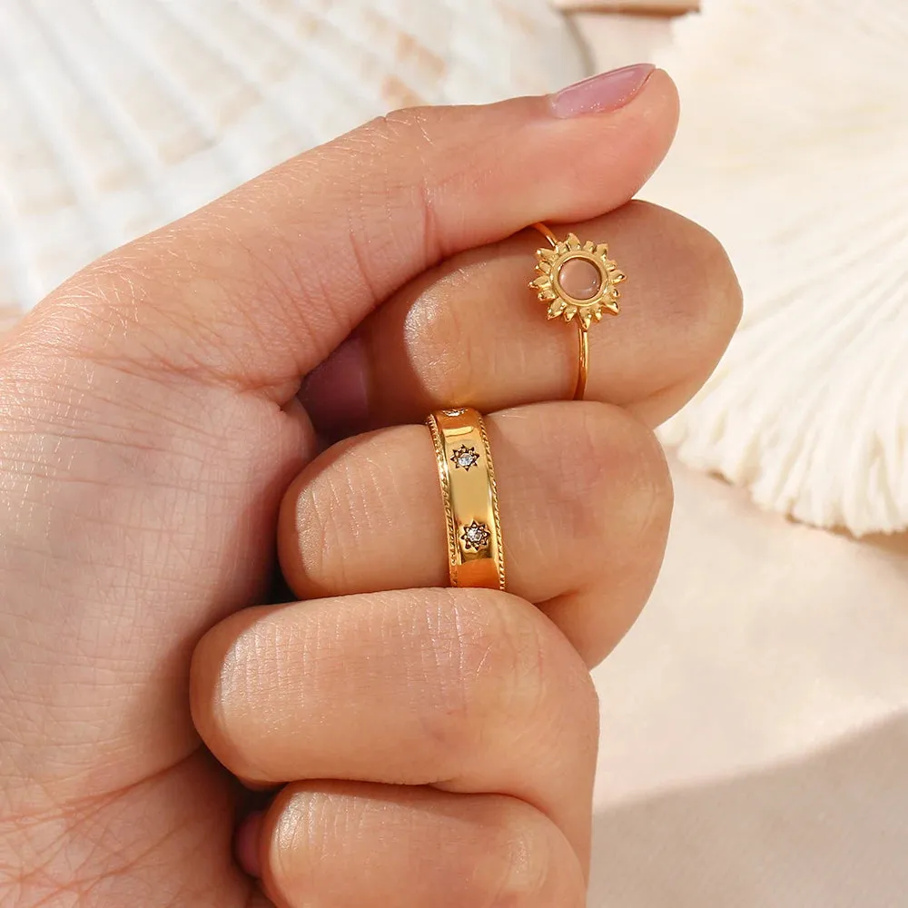 Starry Night Ring - 18k Gold