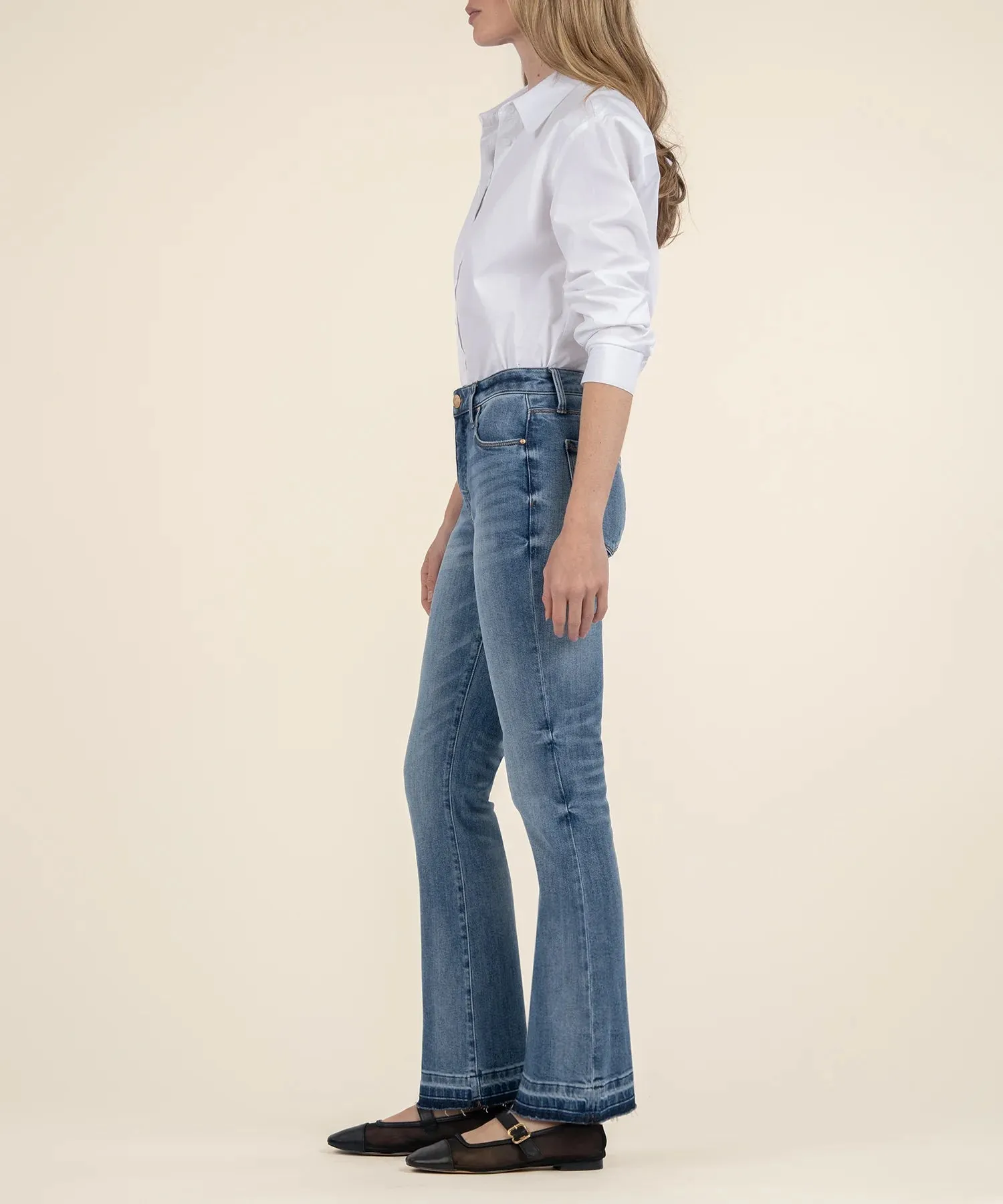 Stella High Rise Flare - Honor Medium Wash