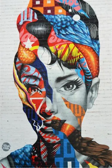Street Graffiti Wall Art