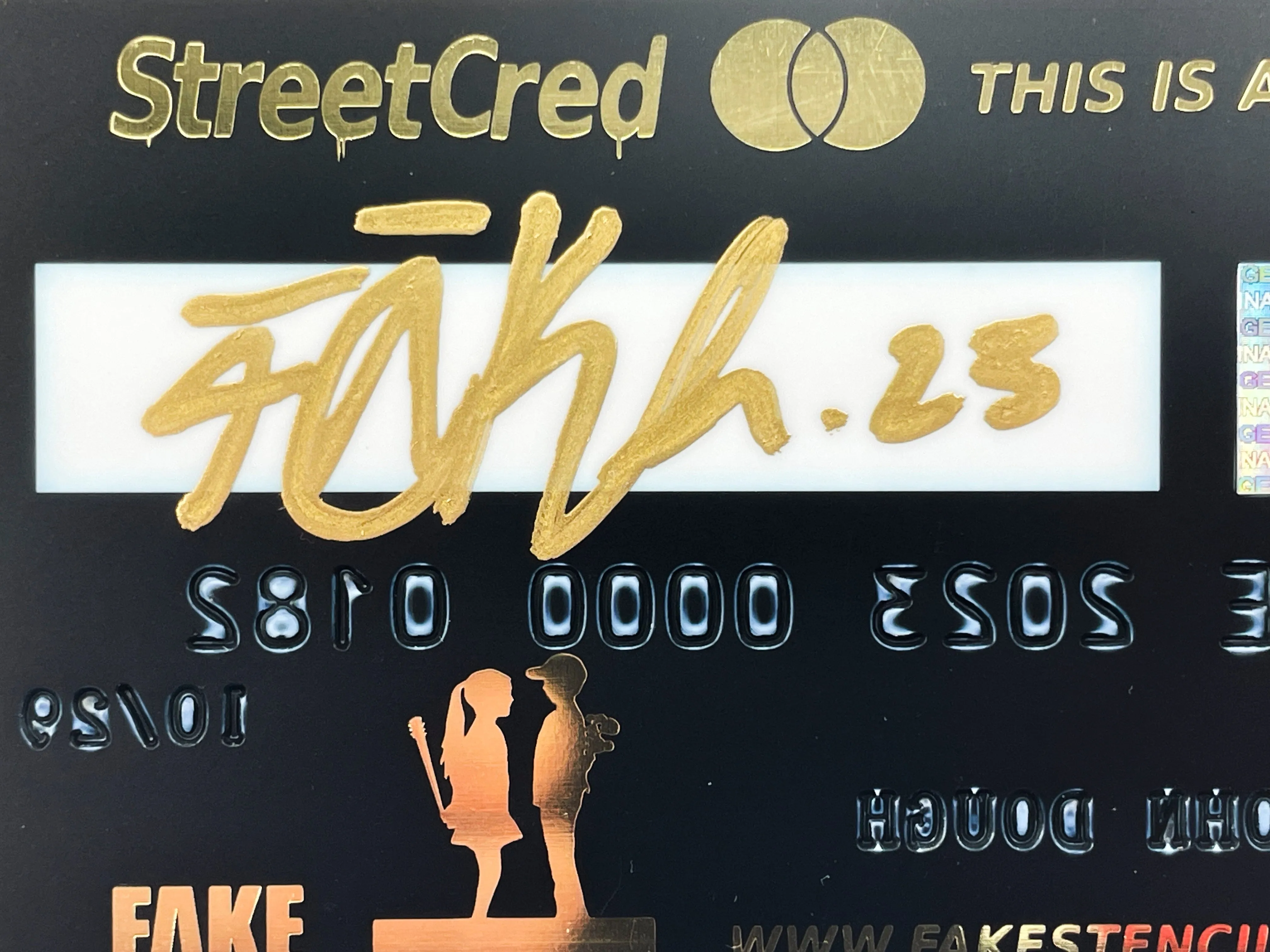 StreetCred Gold Card