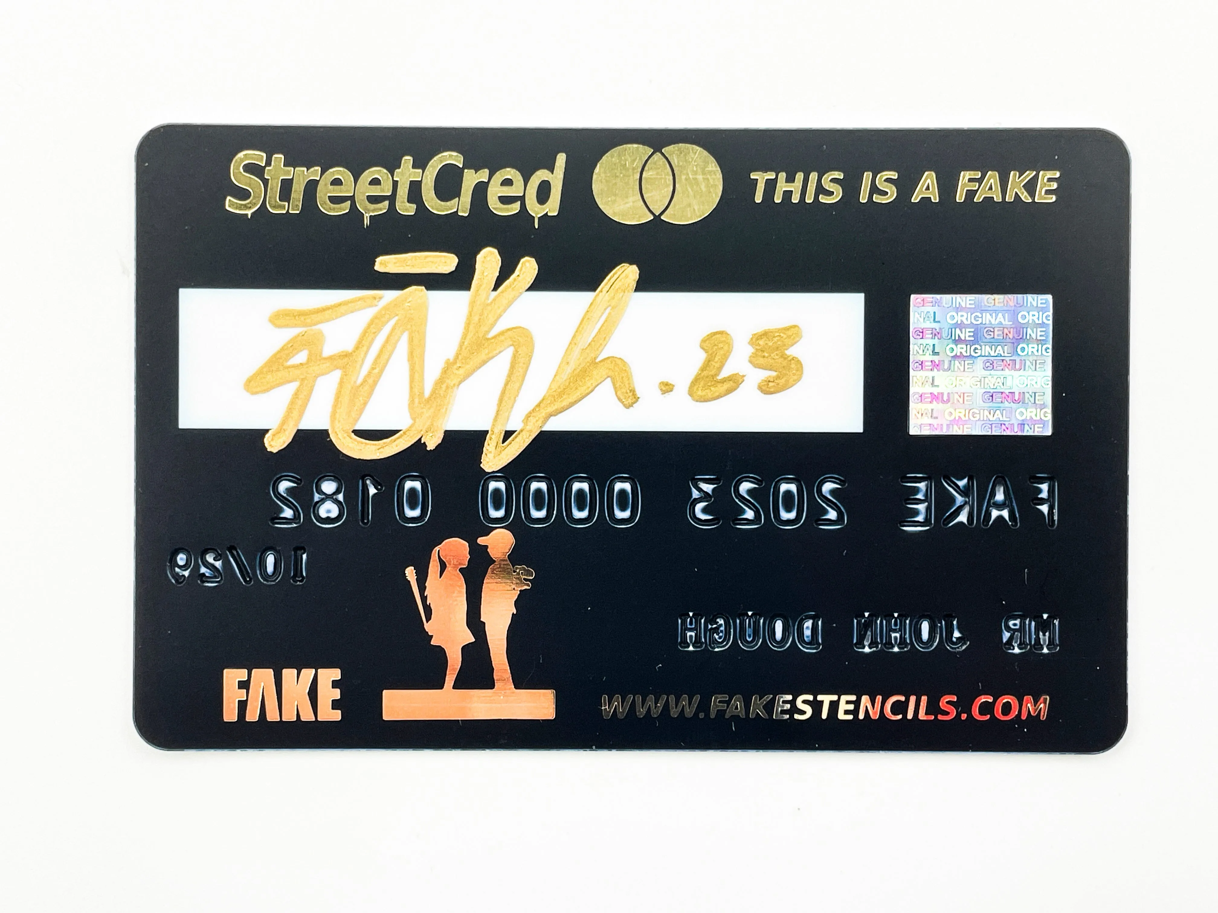 StreetCred Gold Card