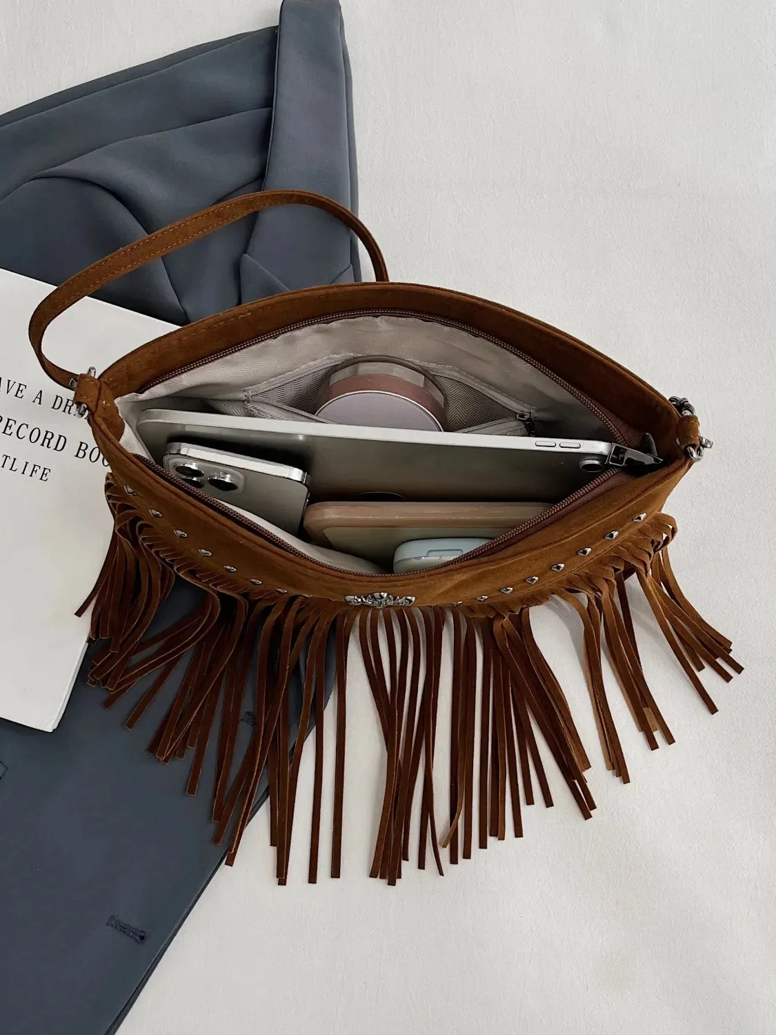 Styling Statement – Fringe Luxe for Bold Bag Weather-resistant Lightweight Edgy