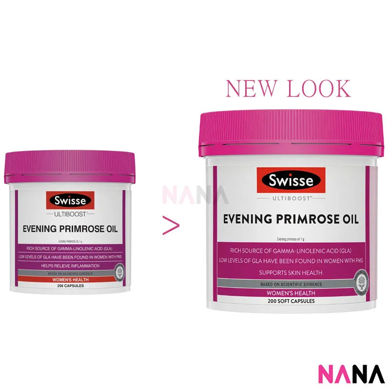Swisse Ultiboost Evening Primrose Oil 200 Capsules